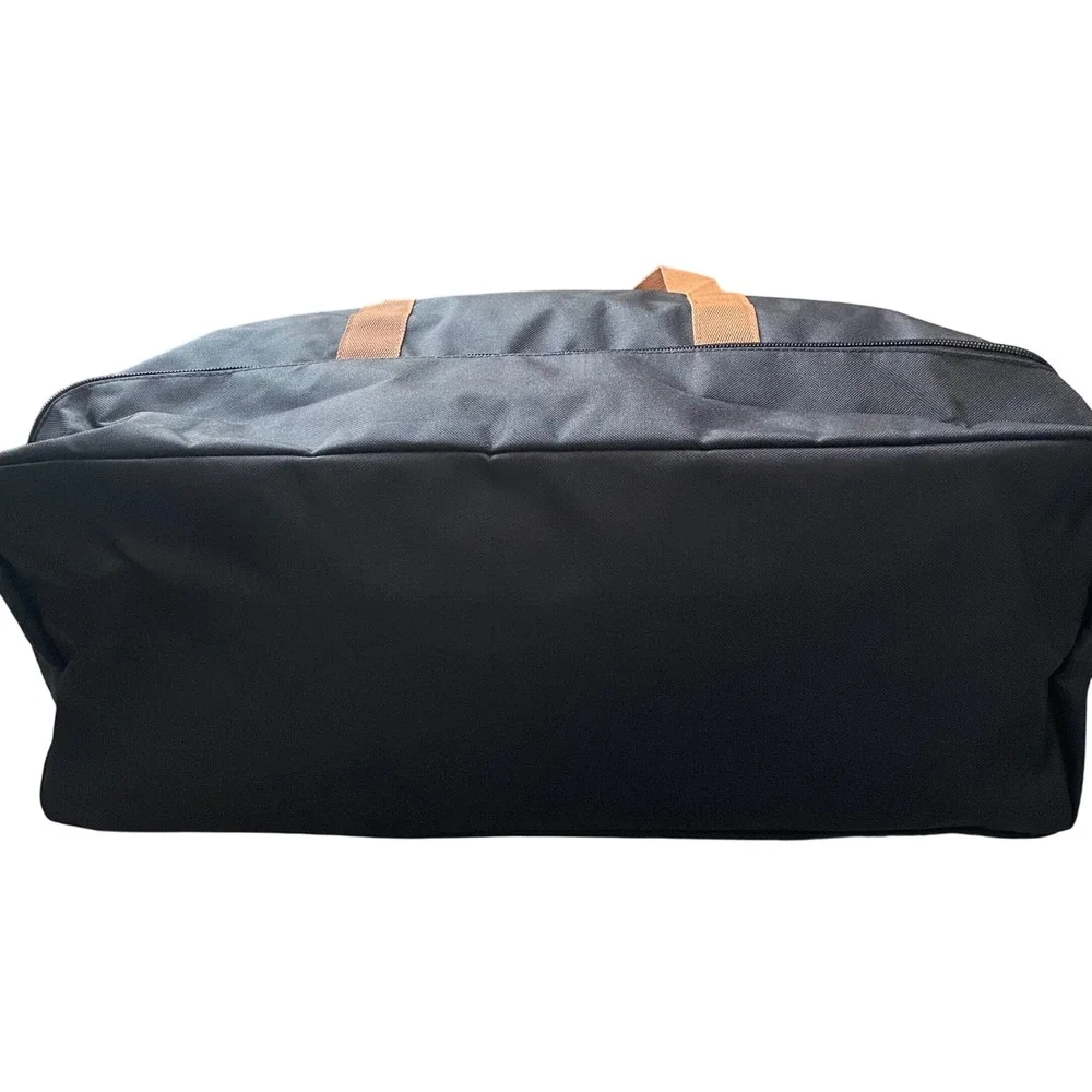 DSW Black and Brown‎ Weekender Bag with Shoe Compartment